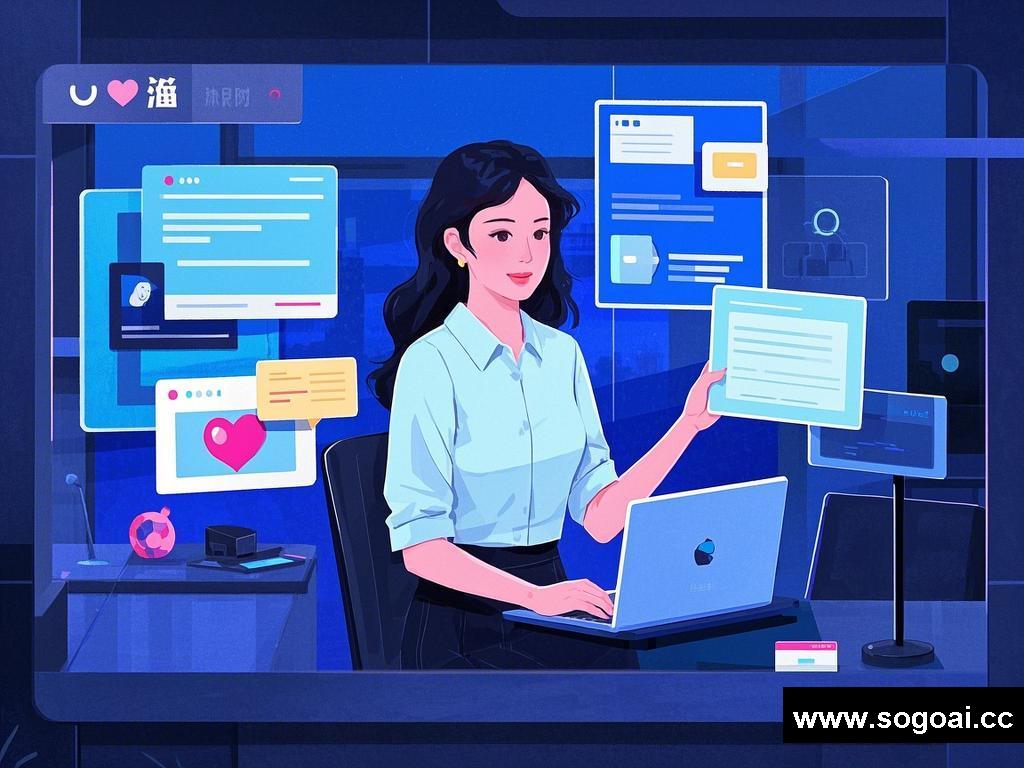 内容创作与科技交融的心动故事