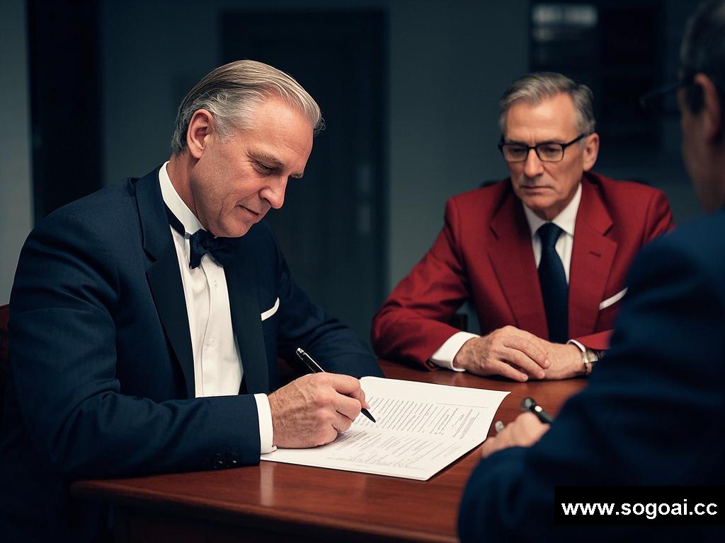 The Signing of the Contract