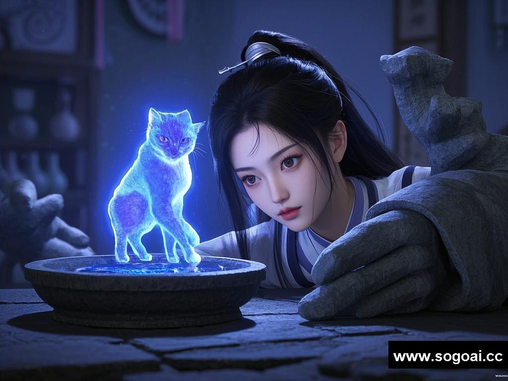 神秘的石人手臂
